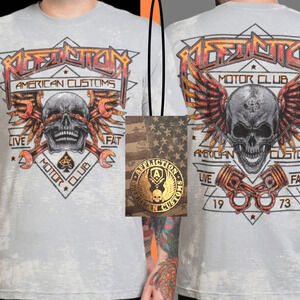 Affliction S/S Tee AC Final Mile Size XL